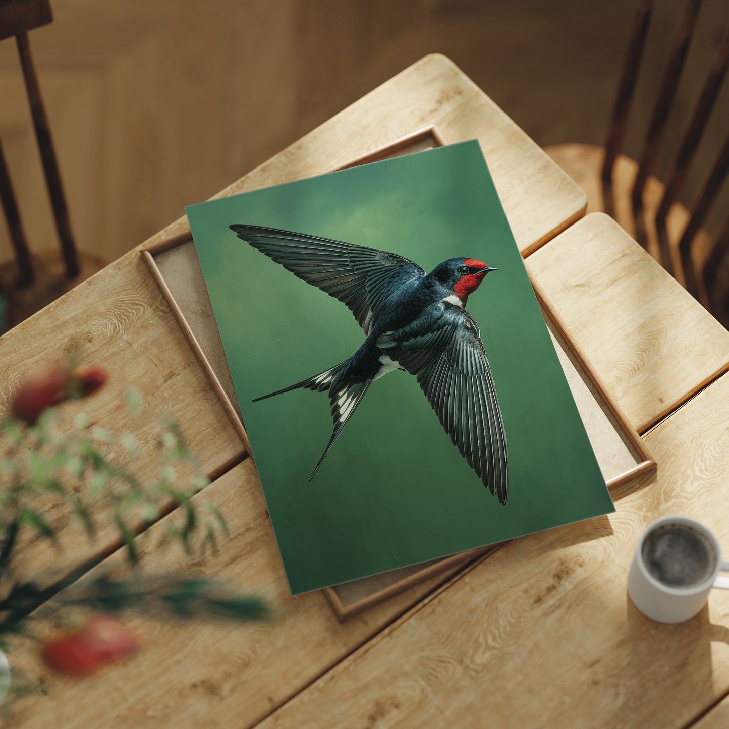 Wingbeat in Emerald Air