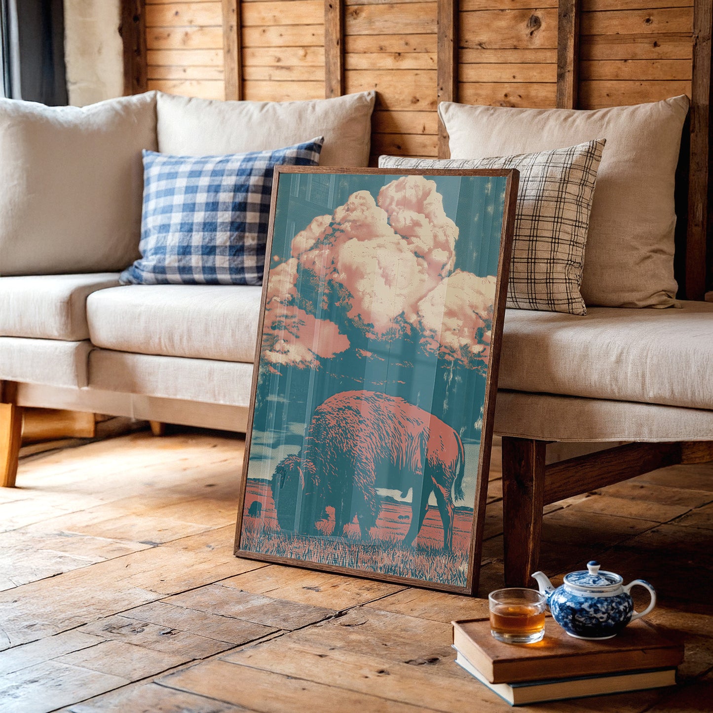 Grazing Through the Storm's Shadow