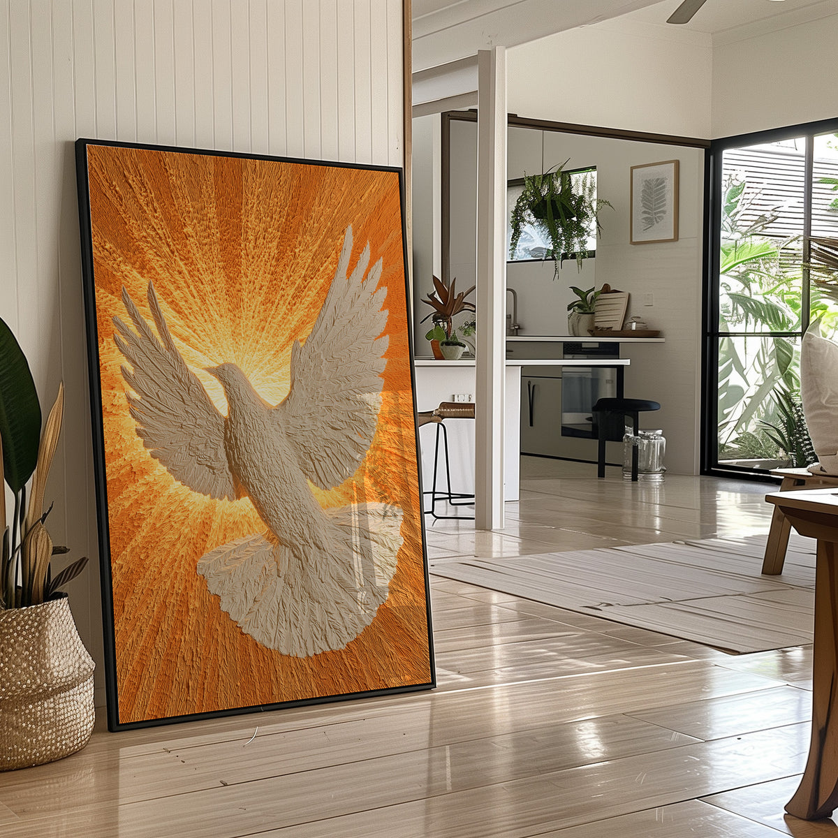Radiant Dove Holy Spirit Print