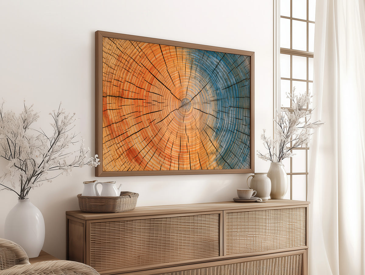Tree Rings in Two Tones