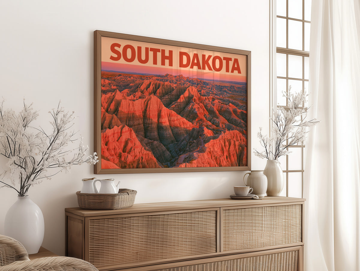 South Dakota Badlands Blaze