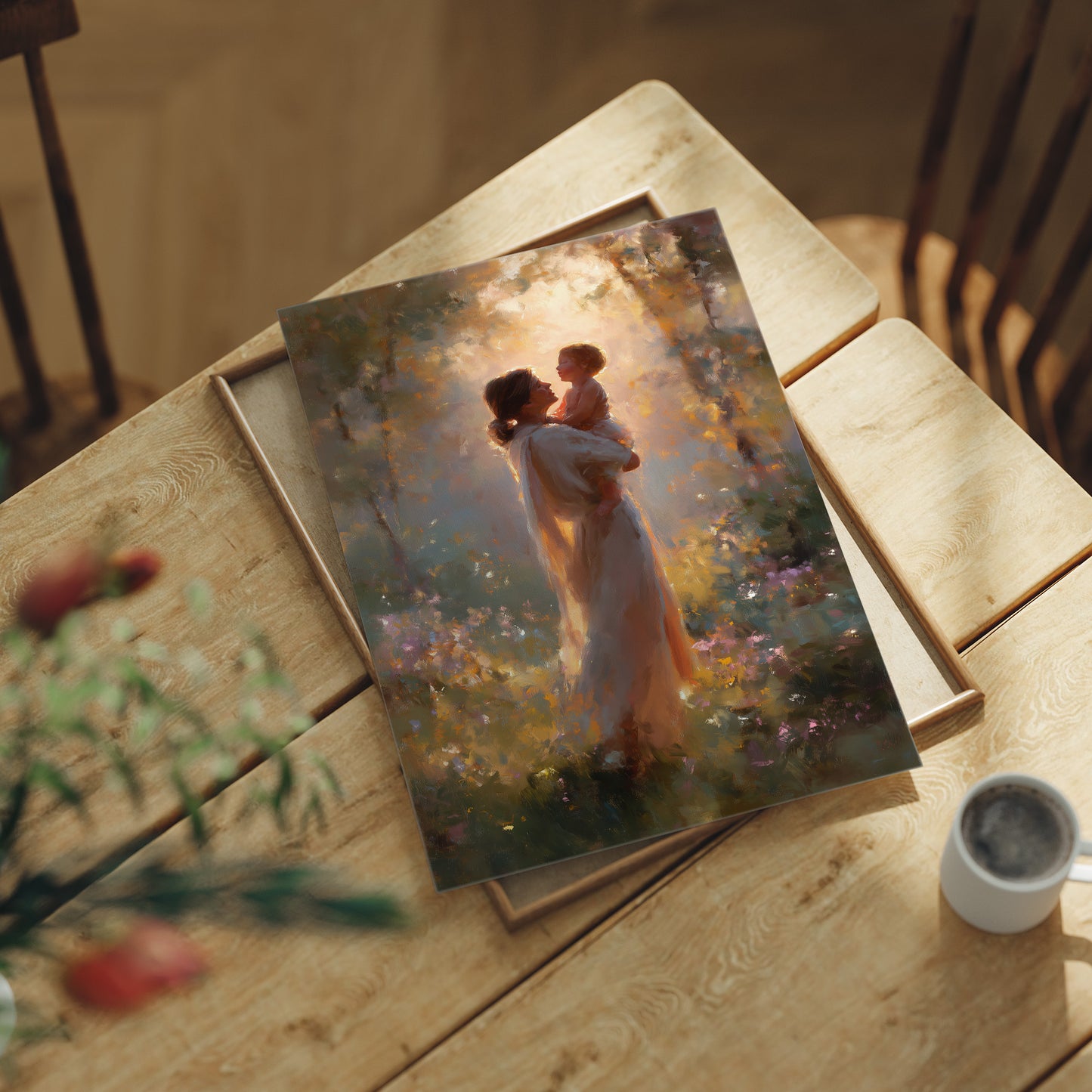 Light Poured Through Them Both