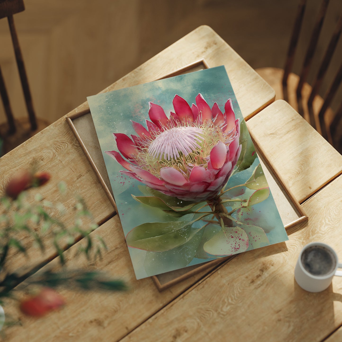 The King Protea Holds Court