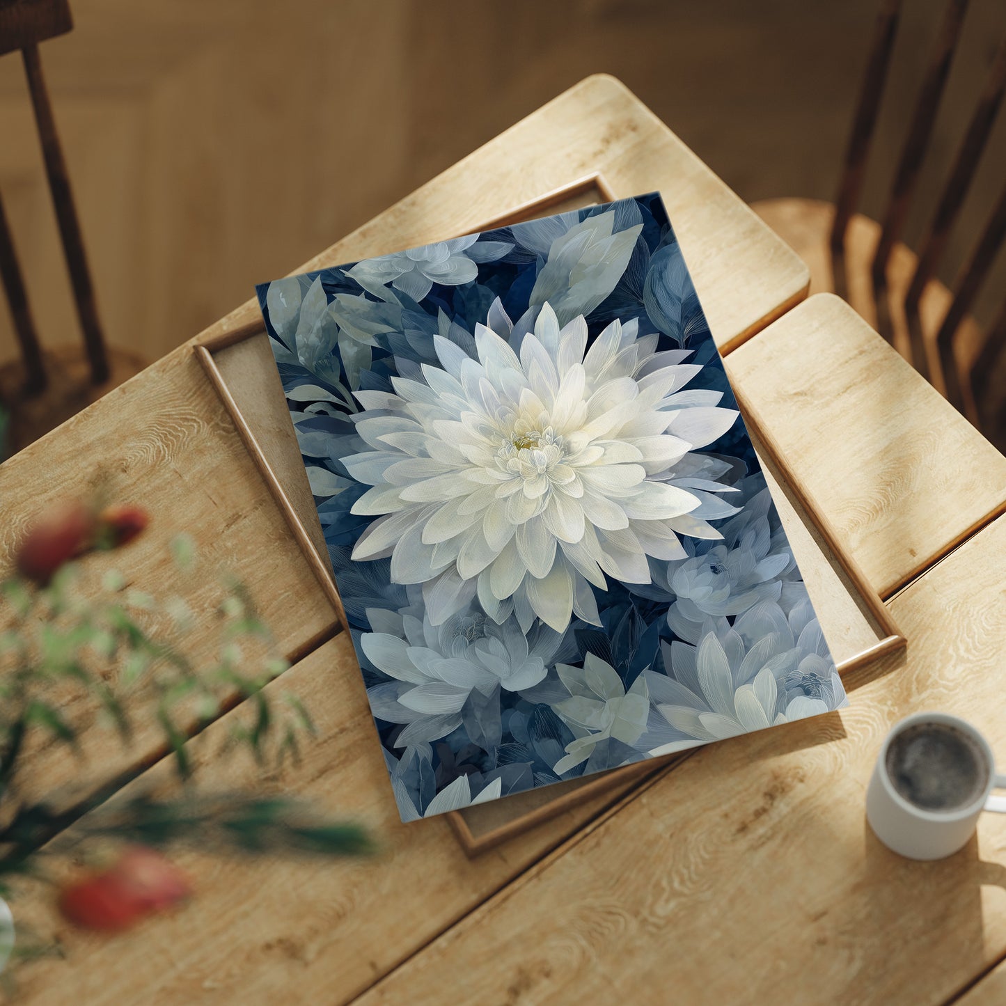 White Dahlia, Midnight Garden