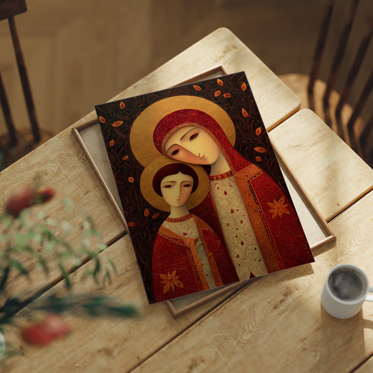 Two Halos, One Devotion