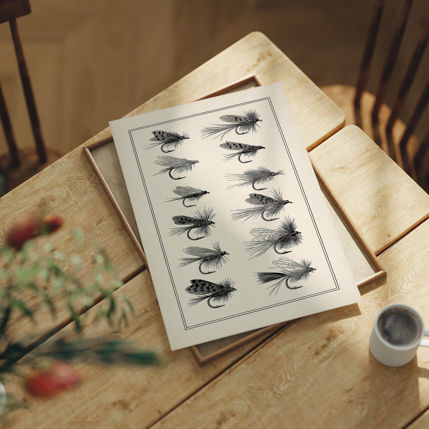 Twelve Flies, Waiting on the Water