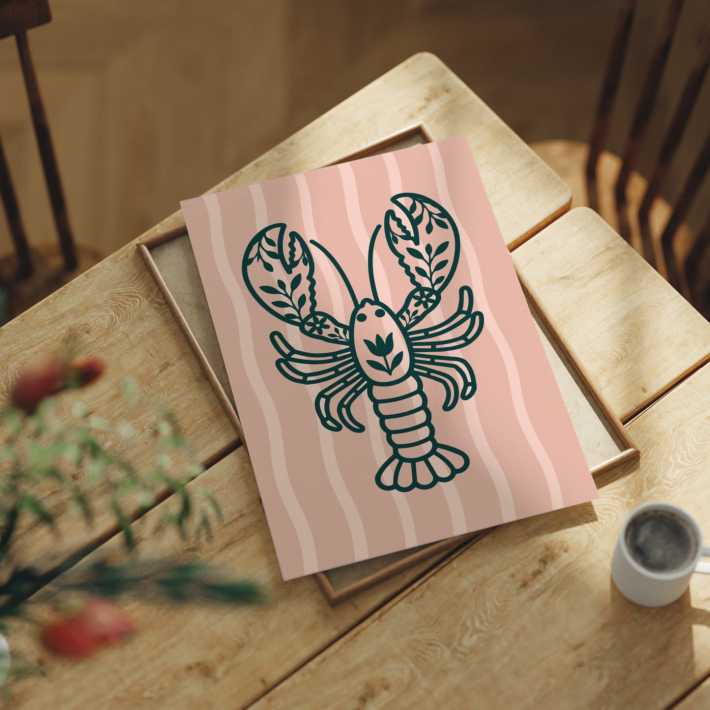 A Lobster With Opinions on Florals