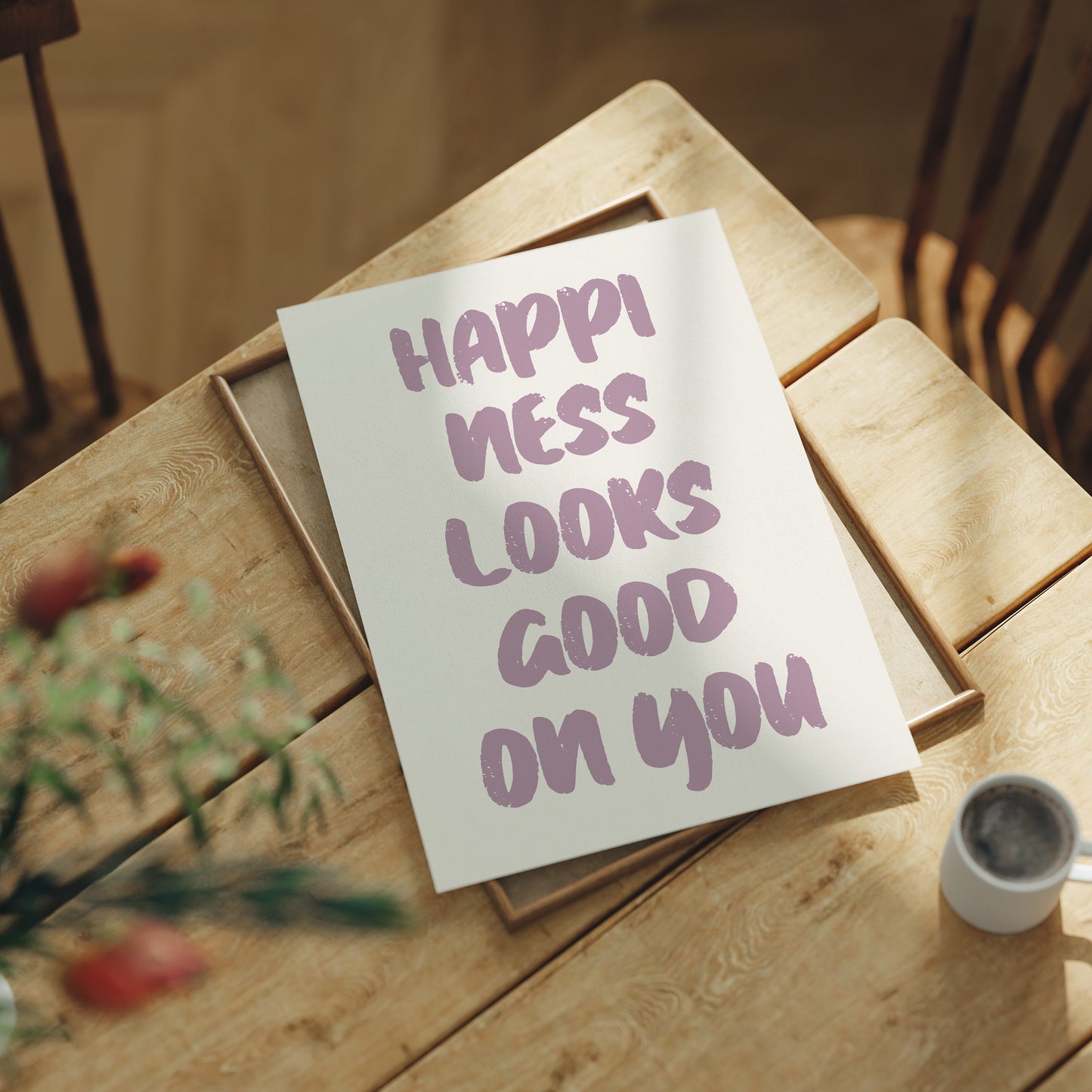 Happiness Looks Good On You