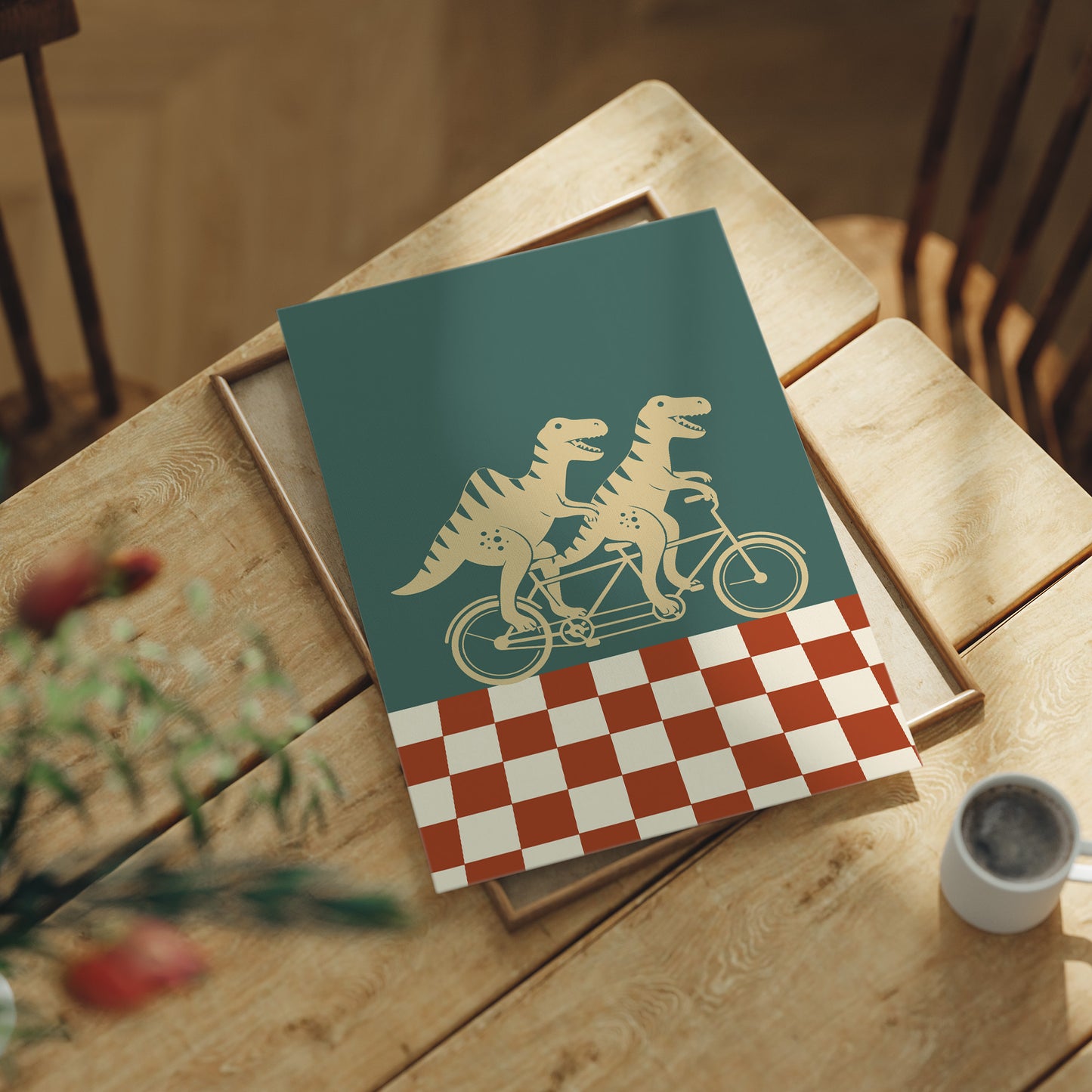 Two Rexes, One Bicycle