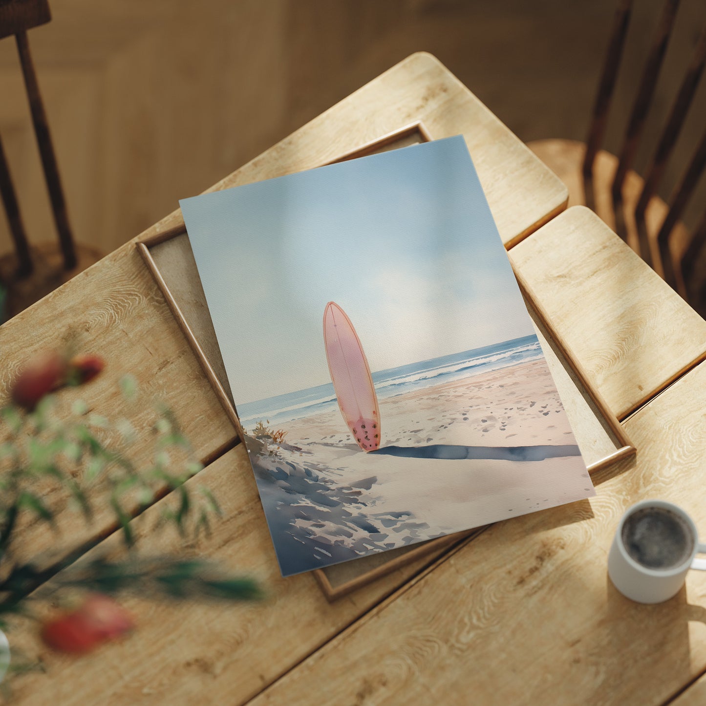 The Board That Waits for Waves