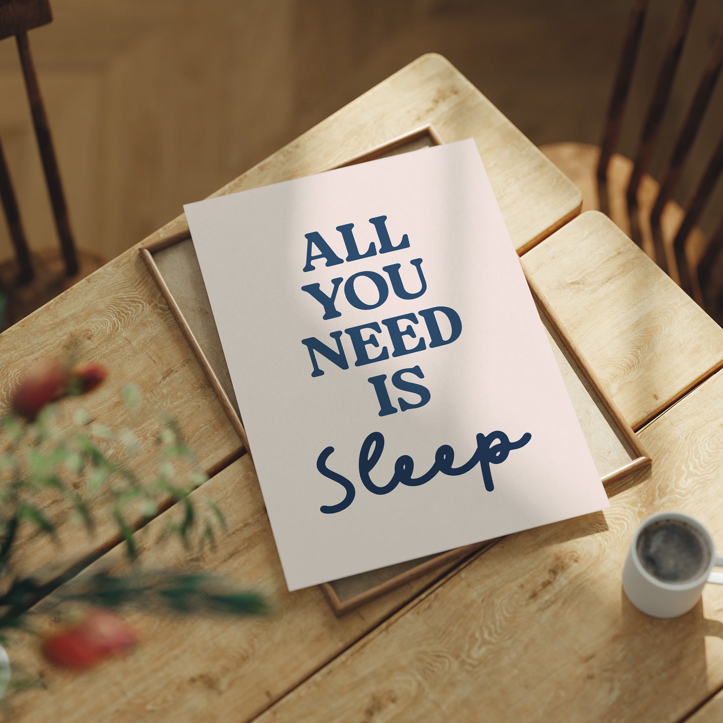 All You Need Is Sleep