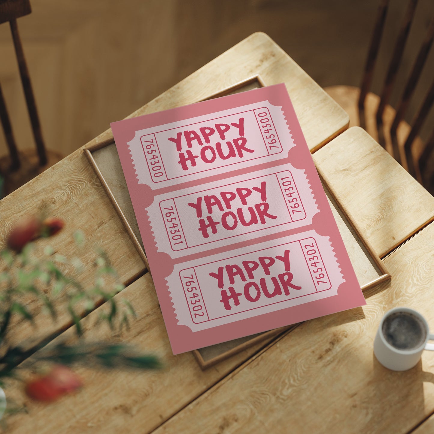 Yappy Hour, Tickets Ready