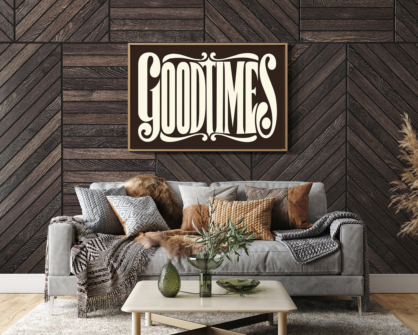 Good Times Vintage Typography