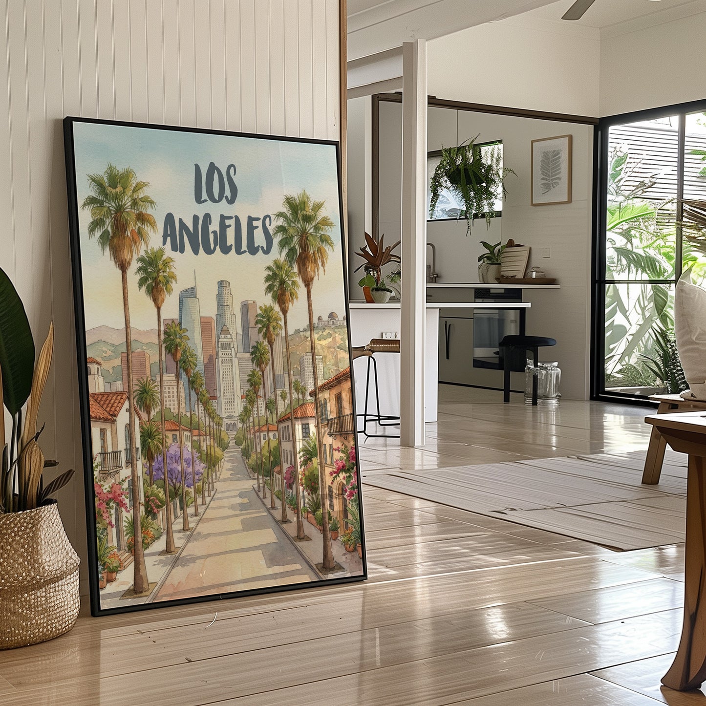 LA in Watercolor