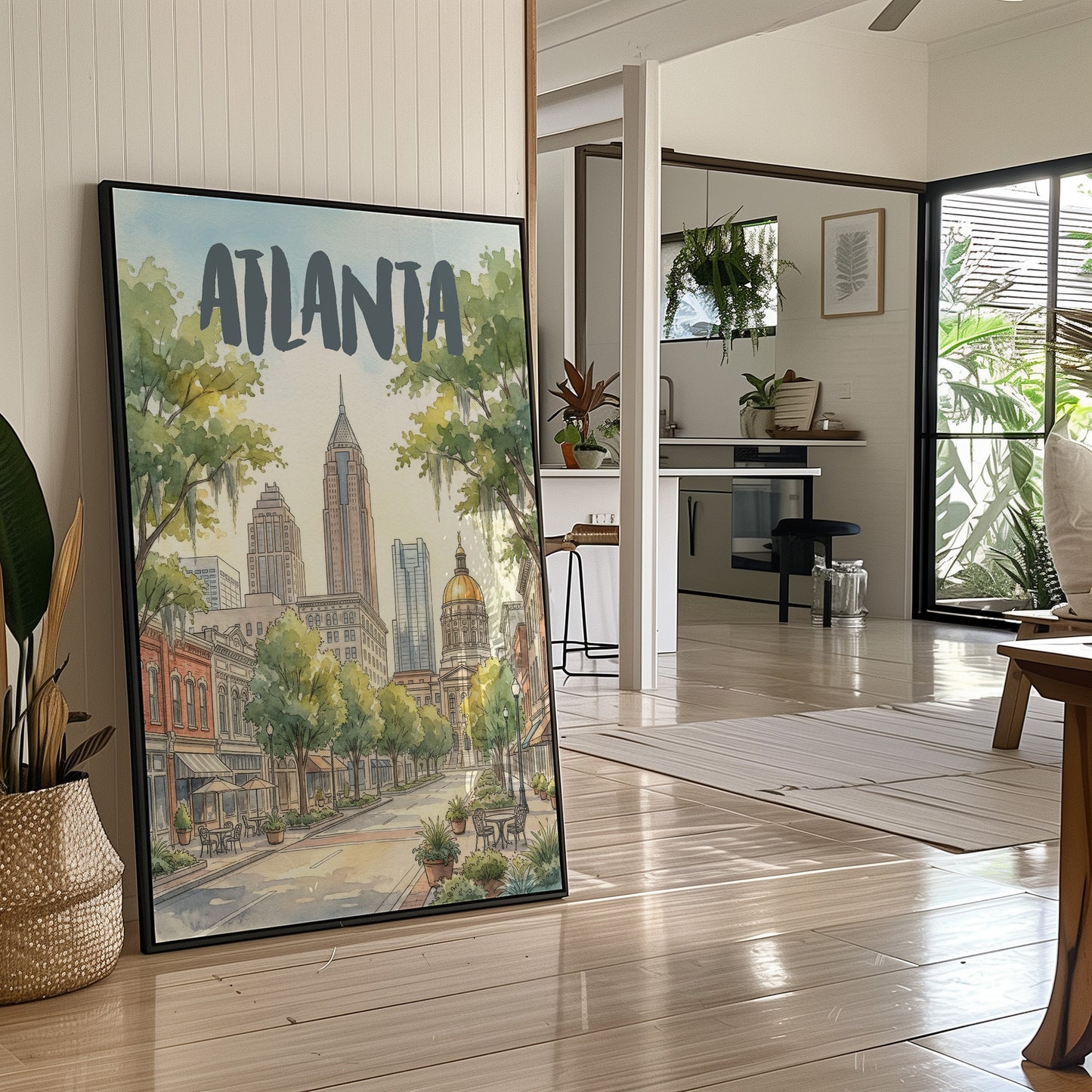 Atlanta in Watercolor