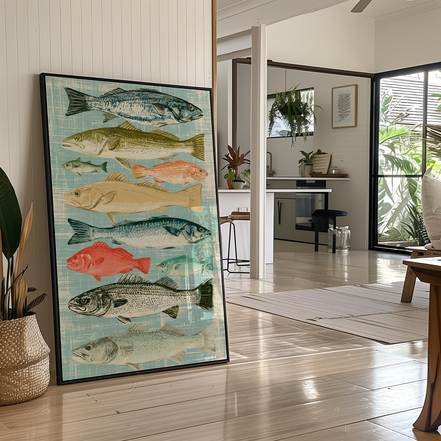 Catch of the Day: A Vintage Fish Chart