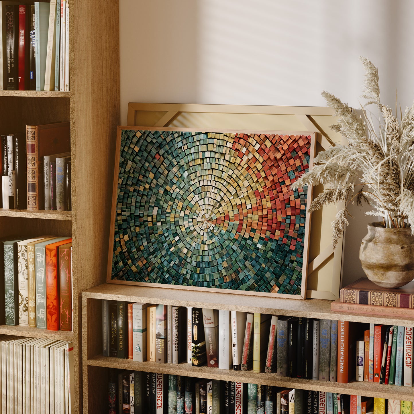 Radiating Terracotta and Sage