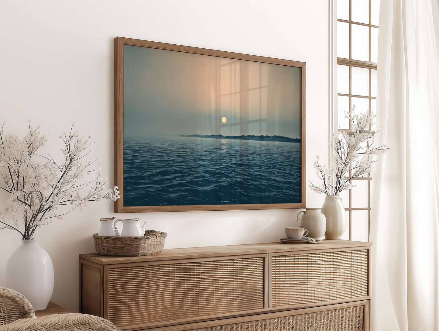 Where the Moonlight Meets the Sea