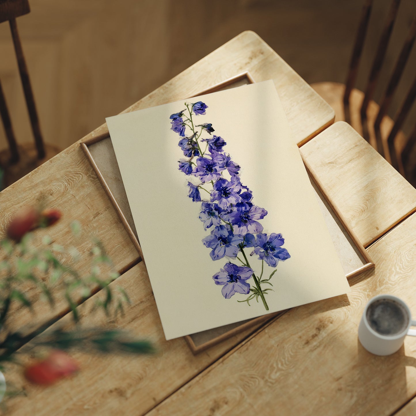 Delphinium Dreams: A Purple Study