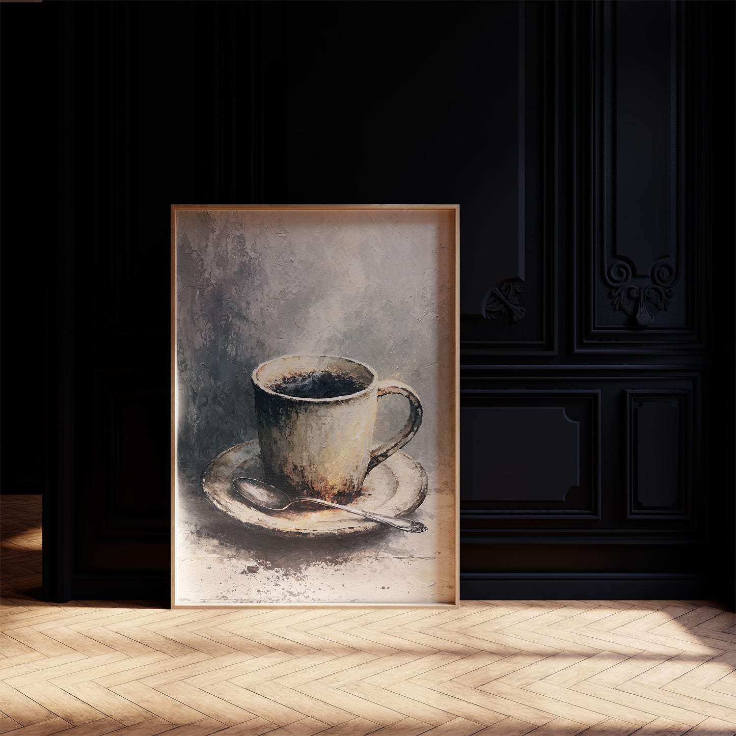 Morning Steam: A Coffee Cup Still Life