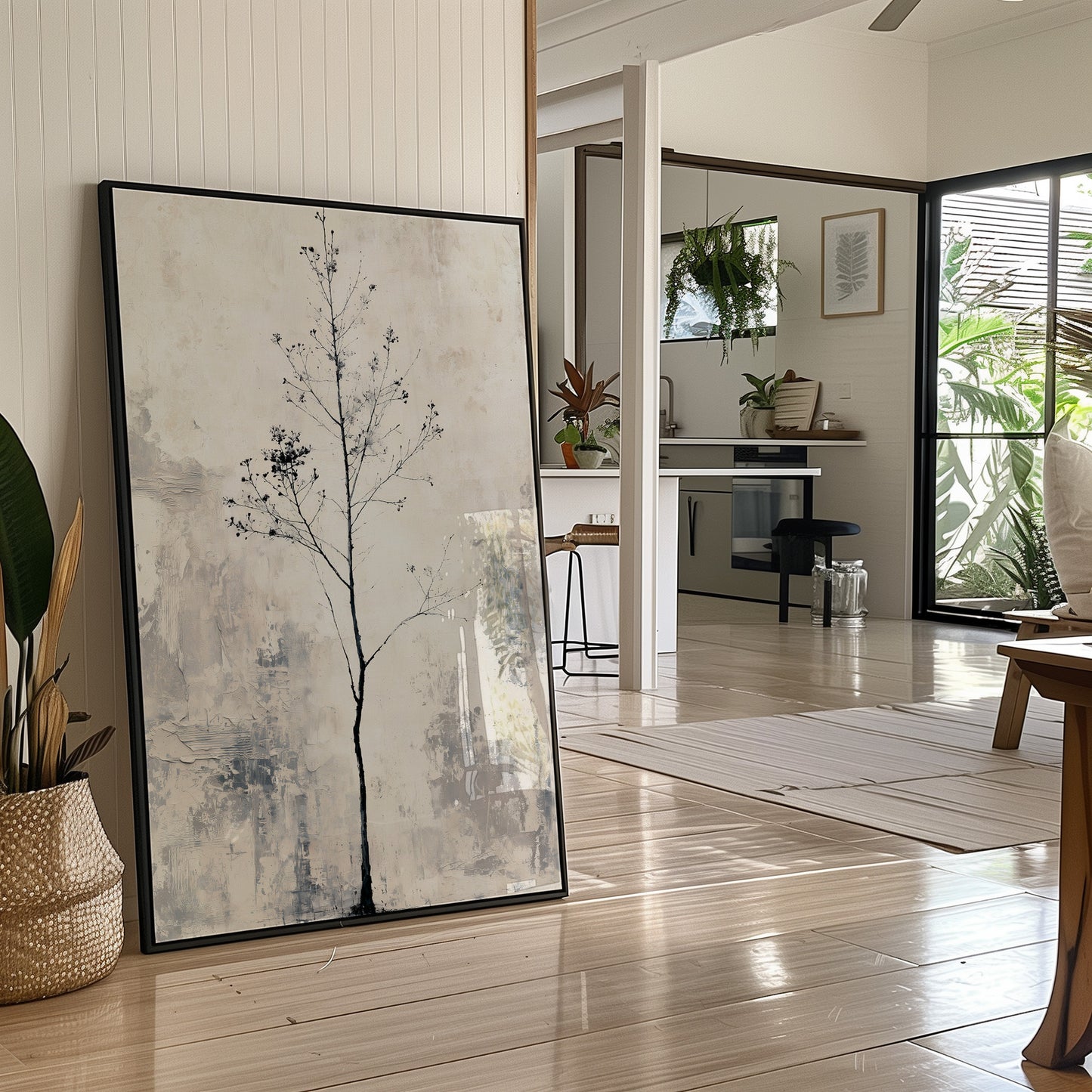 Delicate Branches: A Minimalist Winter Tree