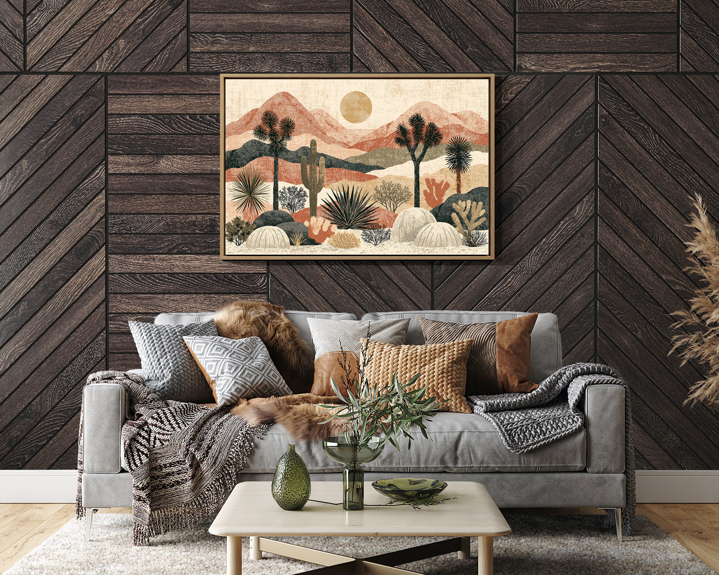 Botanical Ridgeline, Desert Sun
