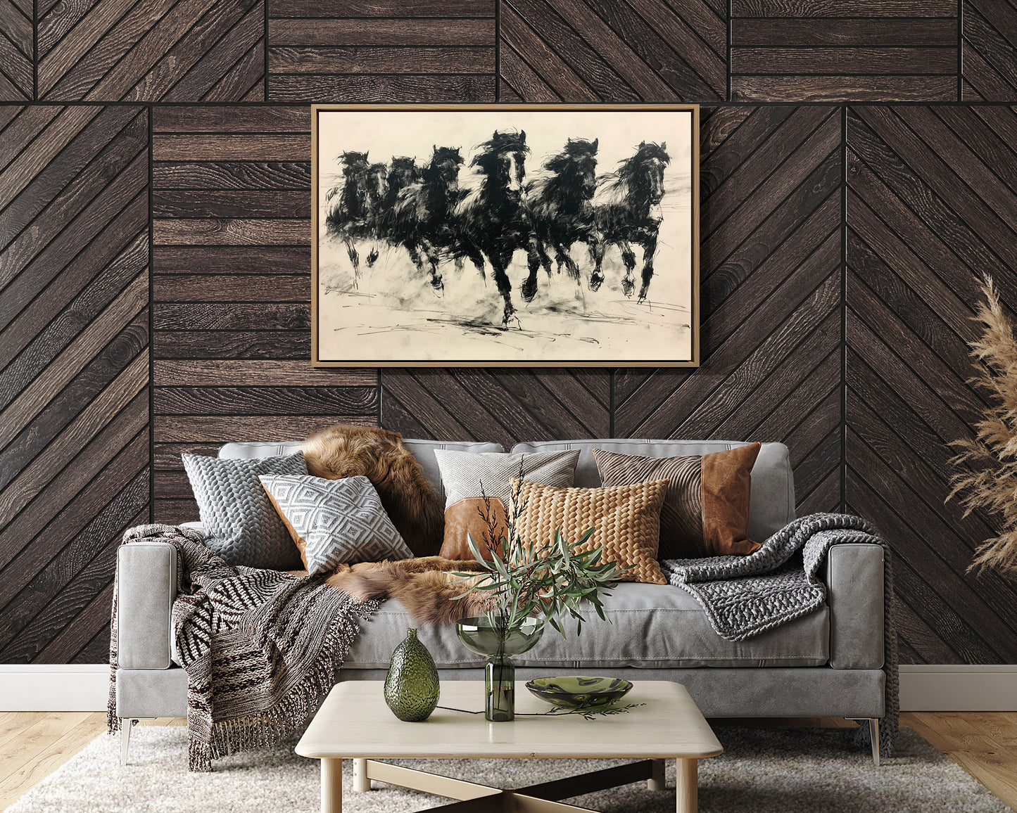 Charcoal Herd on the Run