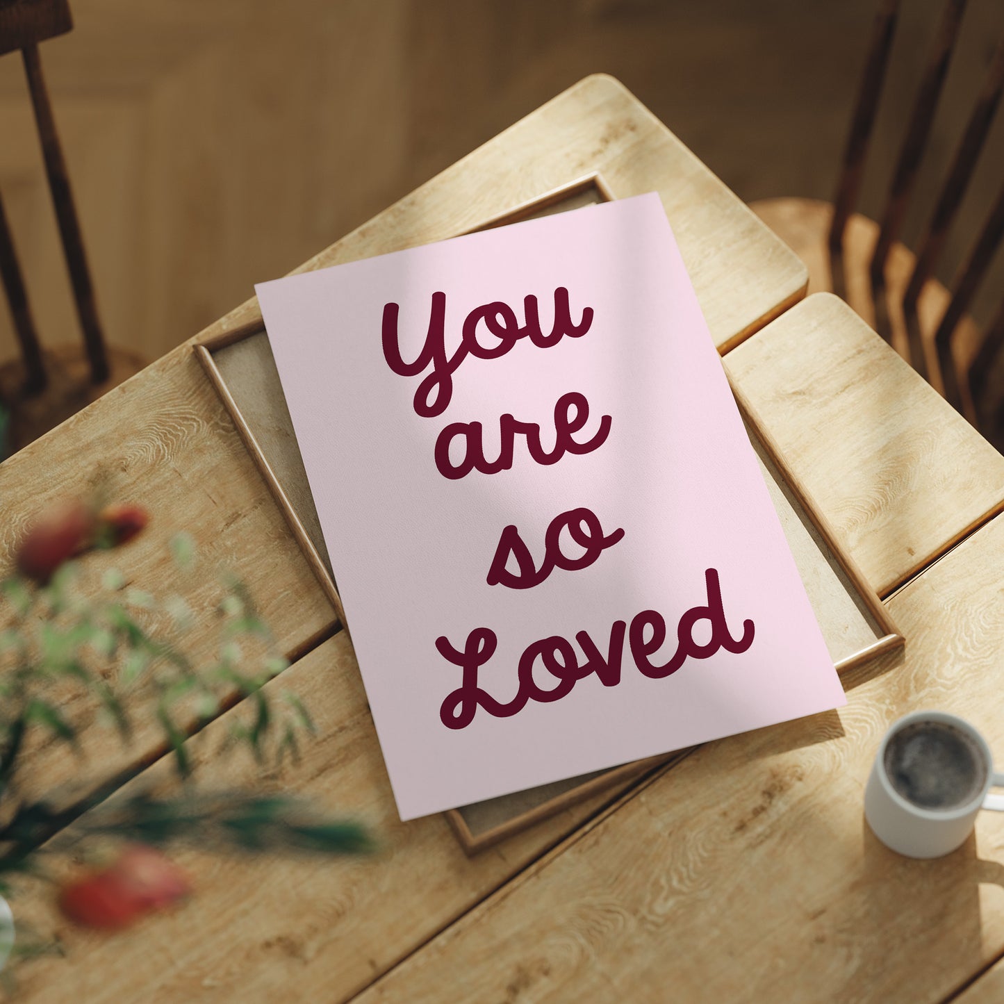 Loved in Cursive