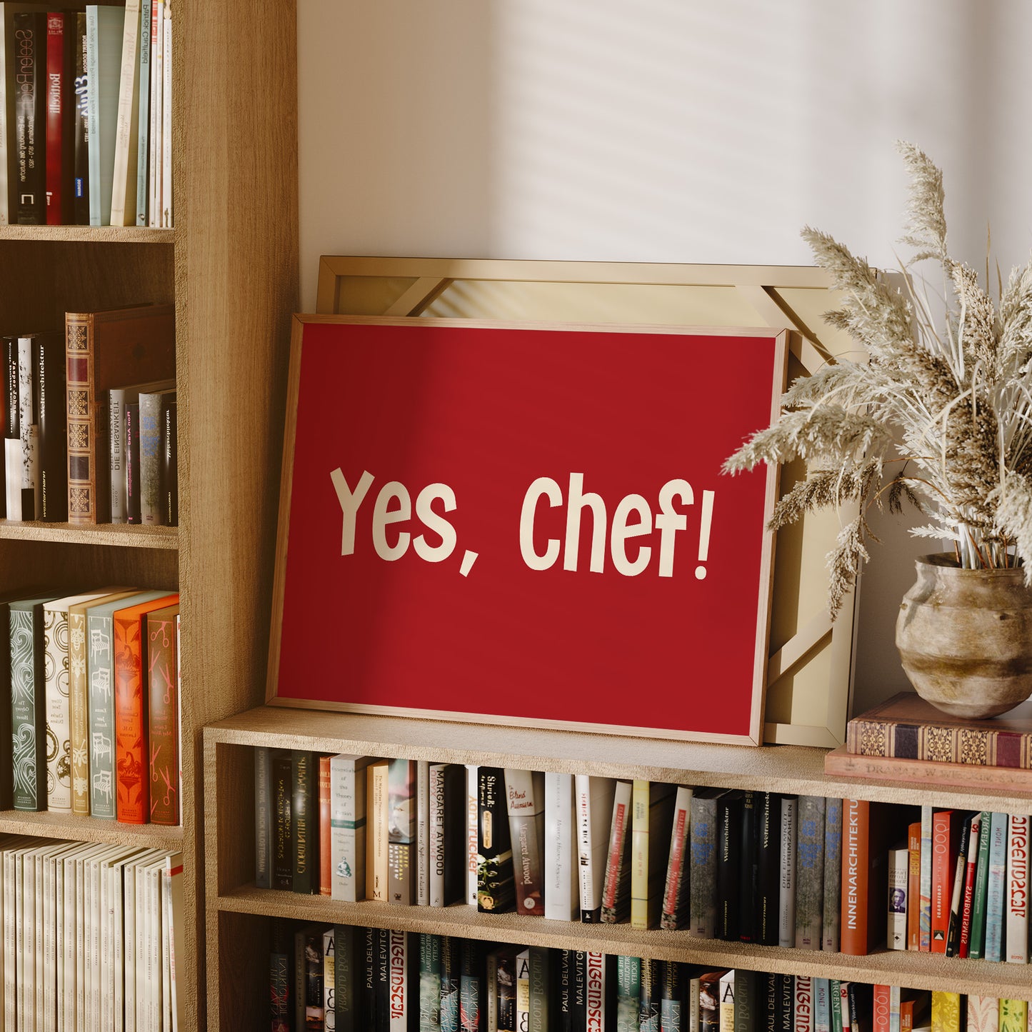Yes, Chef Kitchen Print