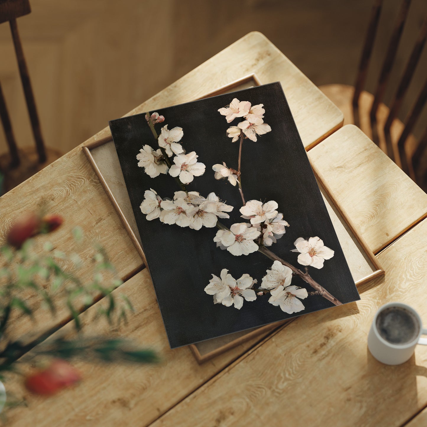 Cherry Blossoms in the Dark