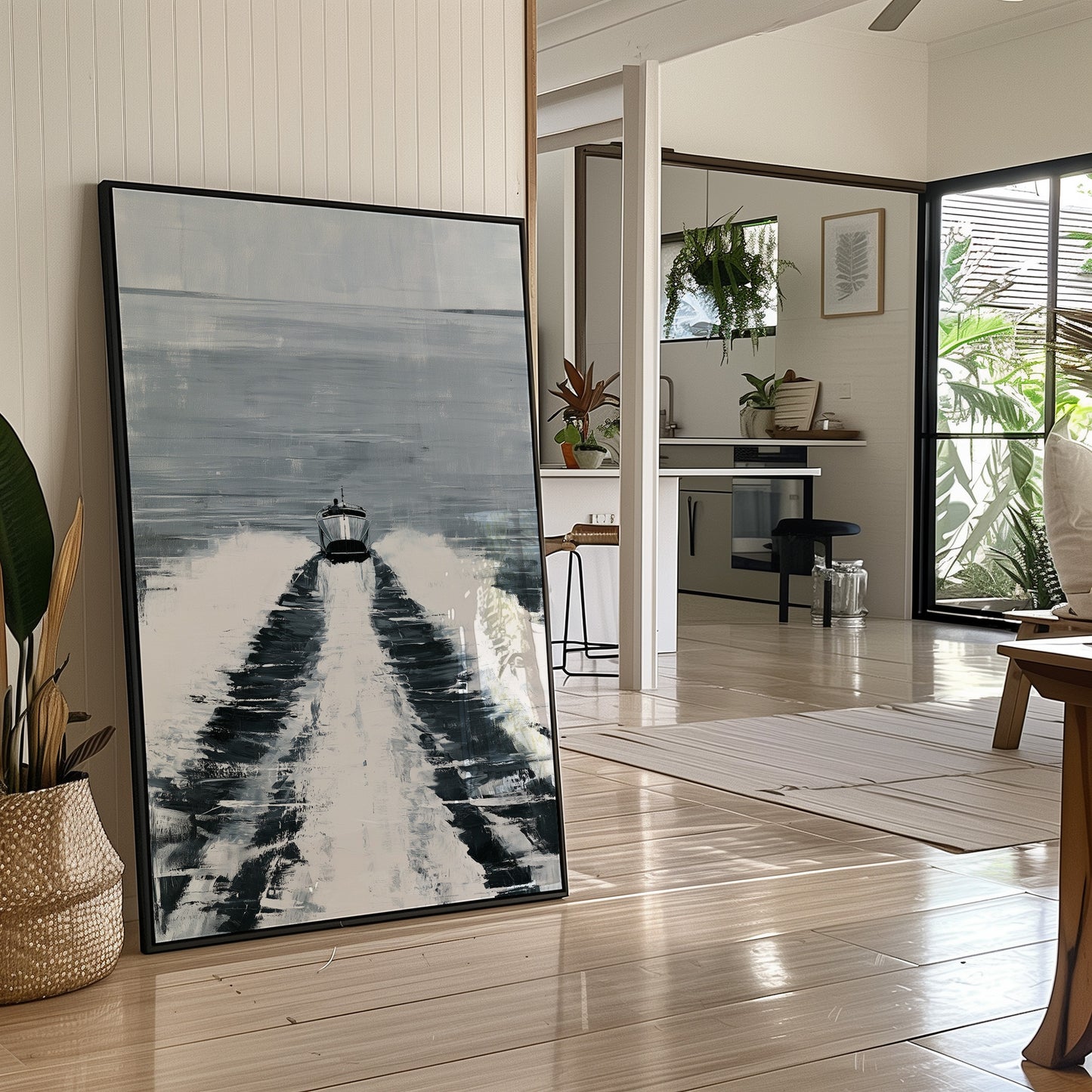 Ocean Wake: Speedboat Horizon