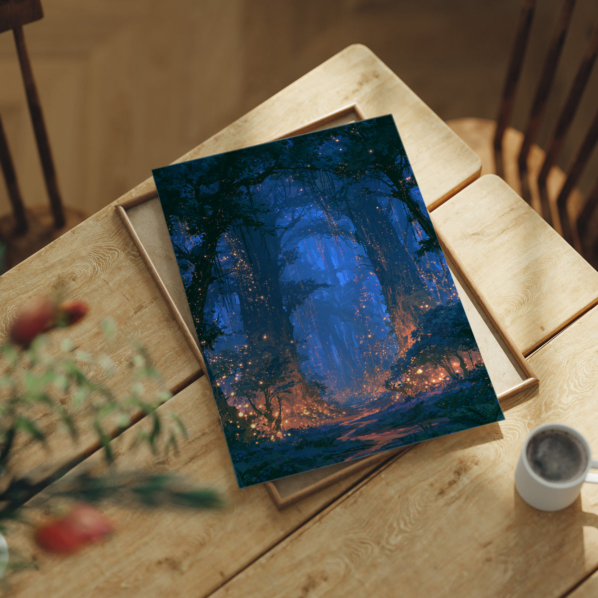 Path Through the Blue Hour
