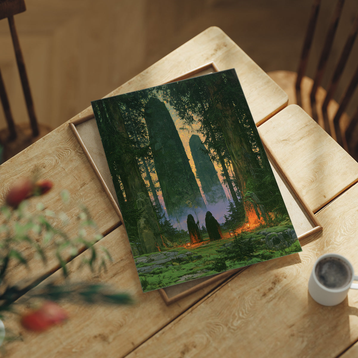 Cloaked Ones Among the Redwoods