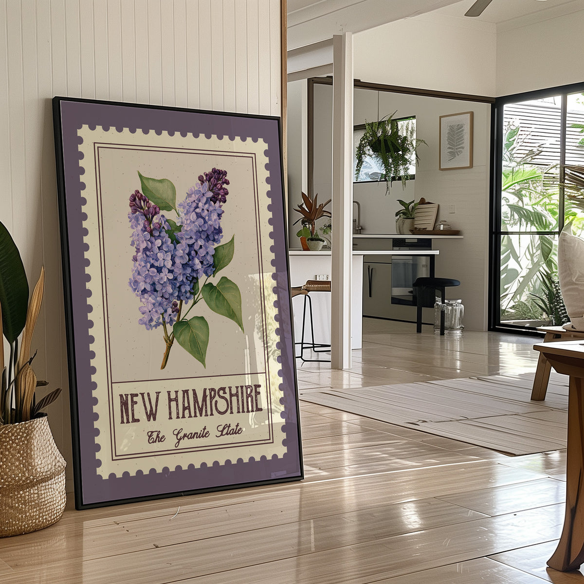 Lilacs Soften the Granite State