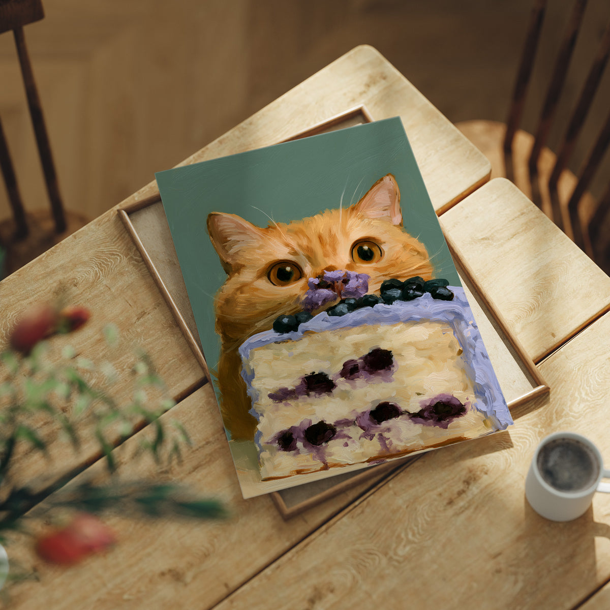 Caught Purple-Handed