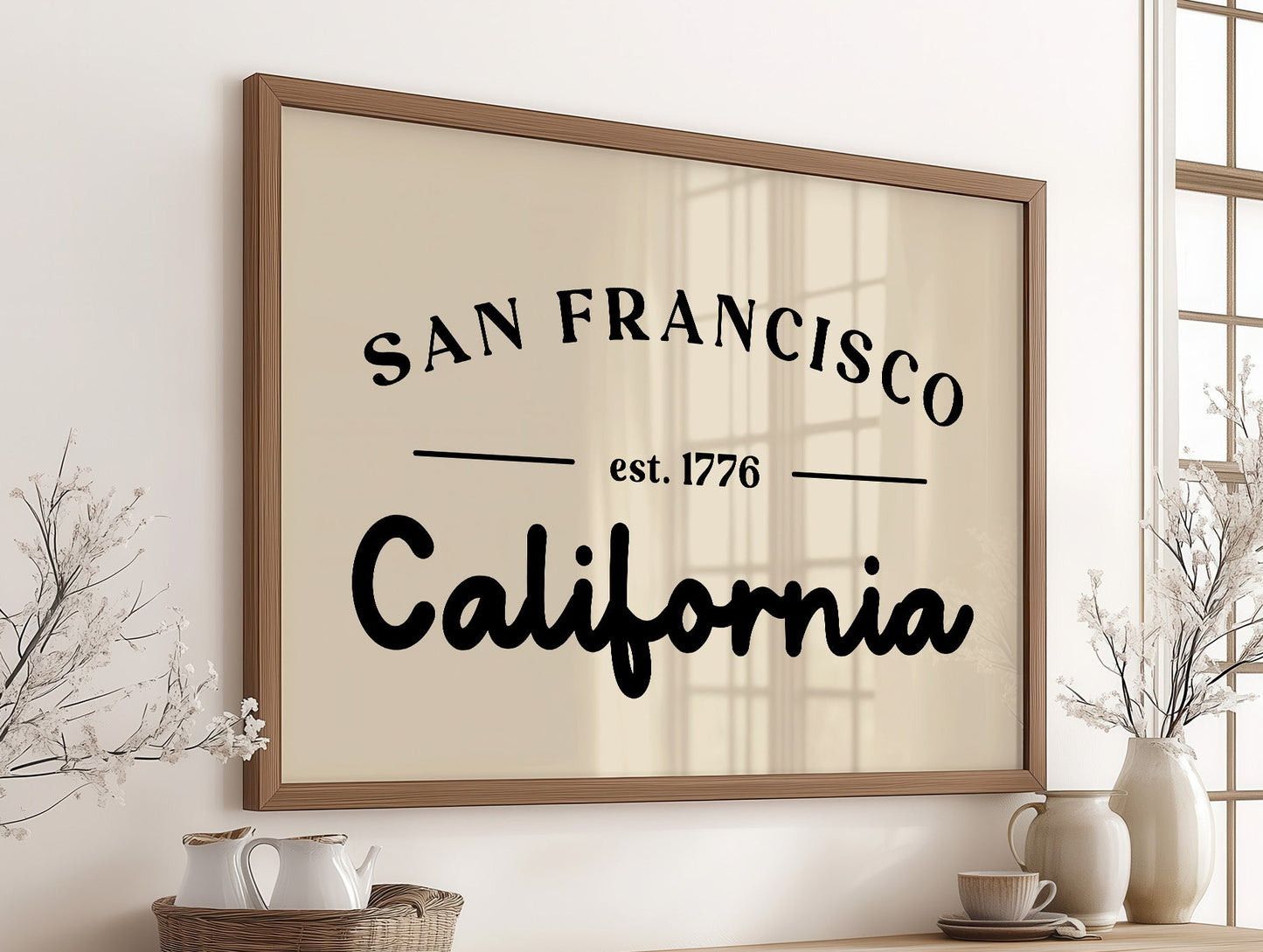 San Francisco California Est 1776