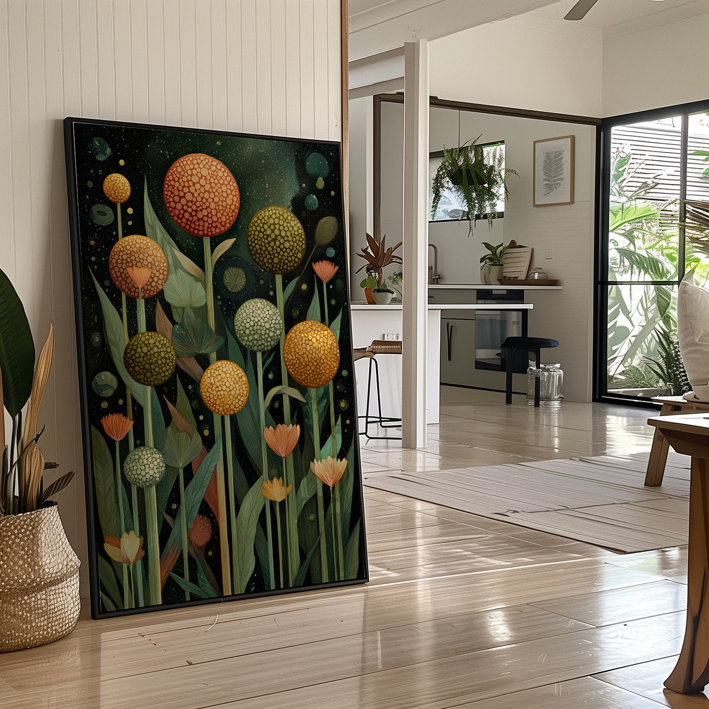 Midnight Garden In Bloom