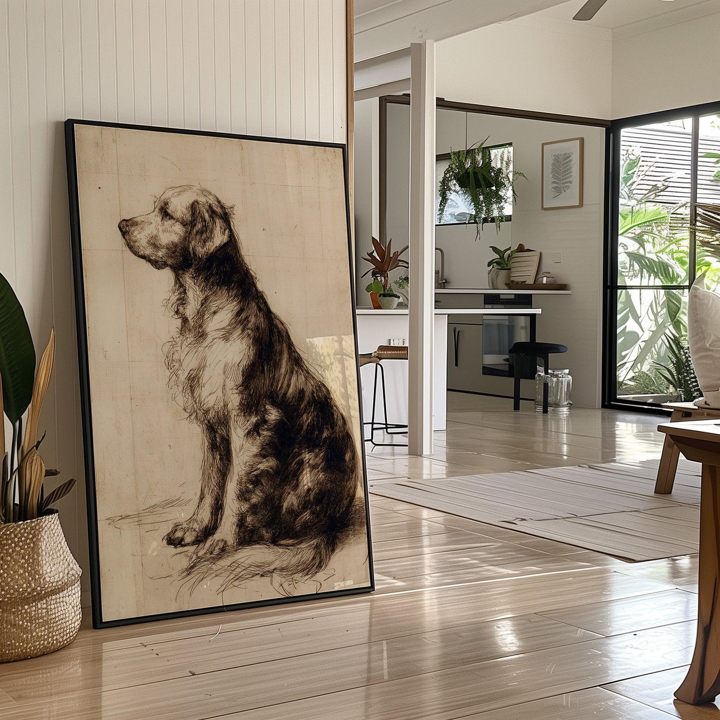 Loyal Companion In Profile