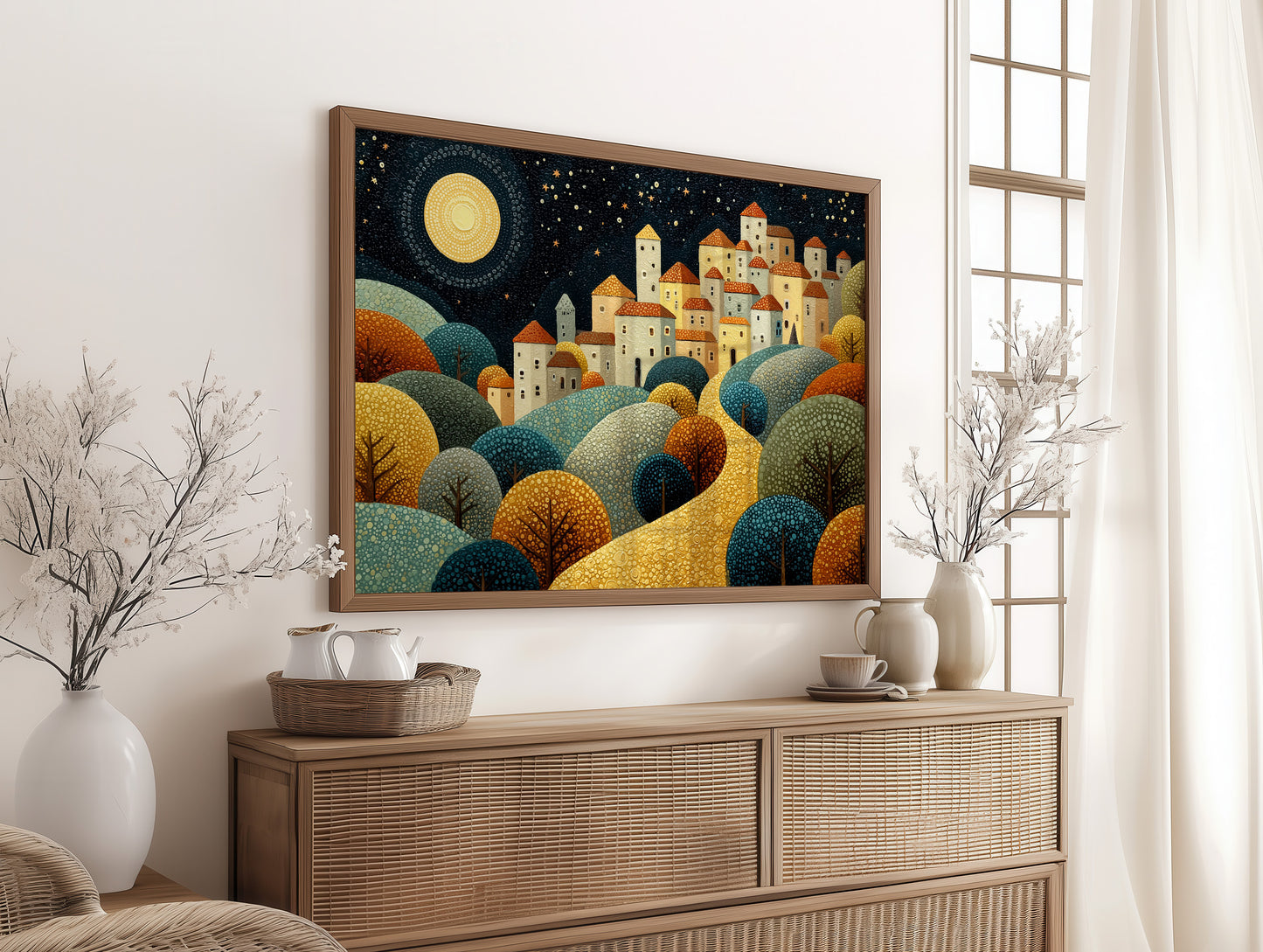 Moon Over Quiet Hills