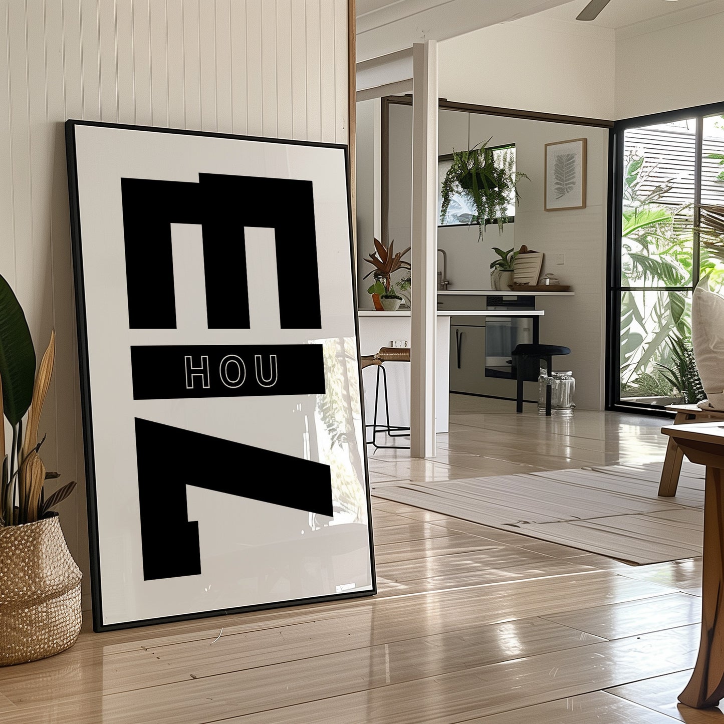 Modern M House Number Seven