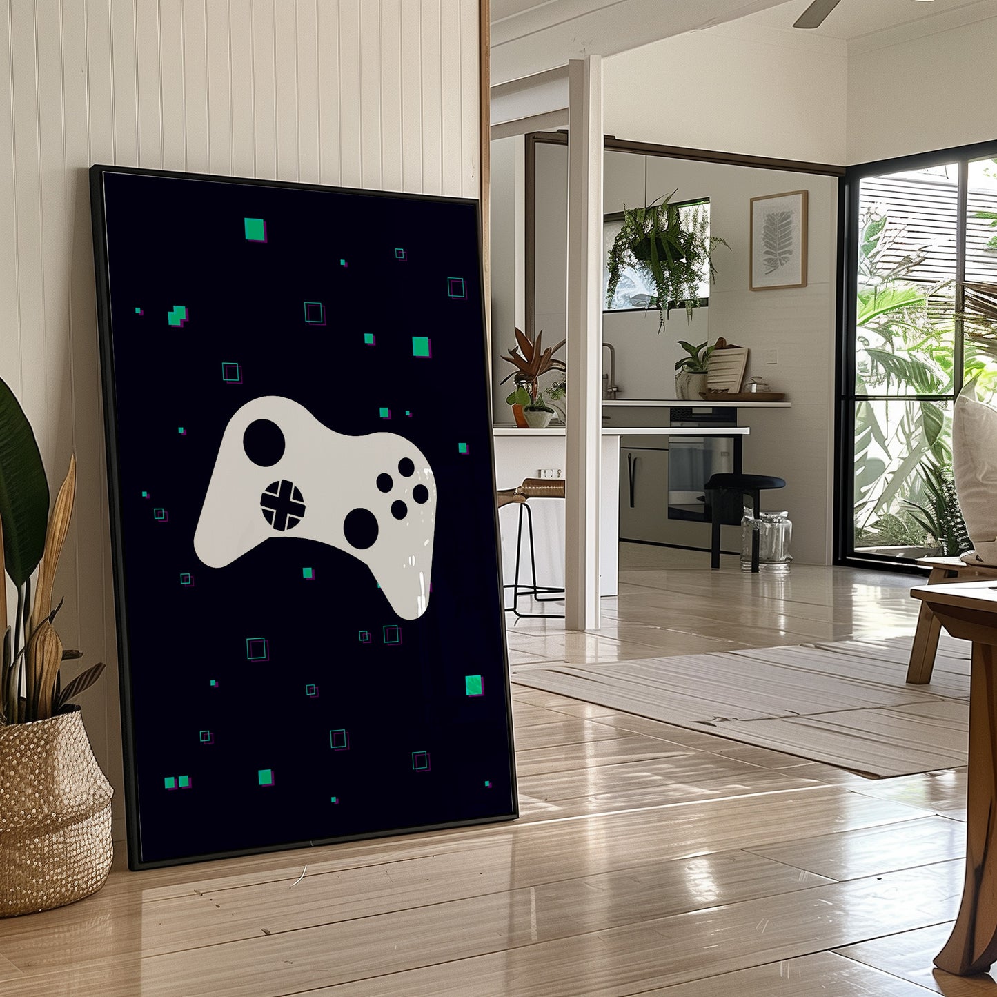Minimal Gamer Controller Art