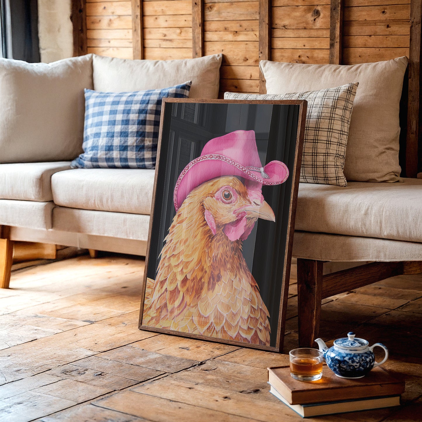 Pink Hat On The Prairie