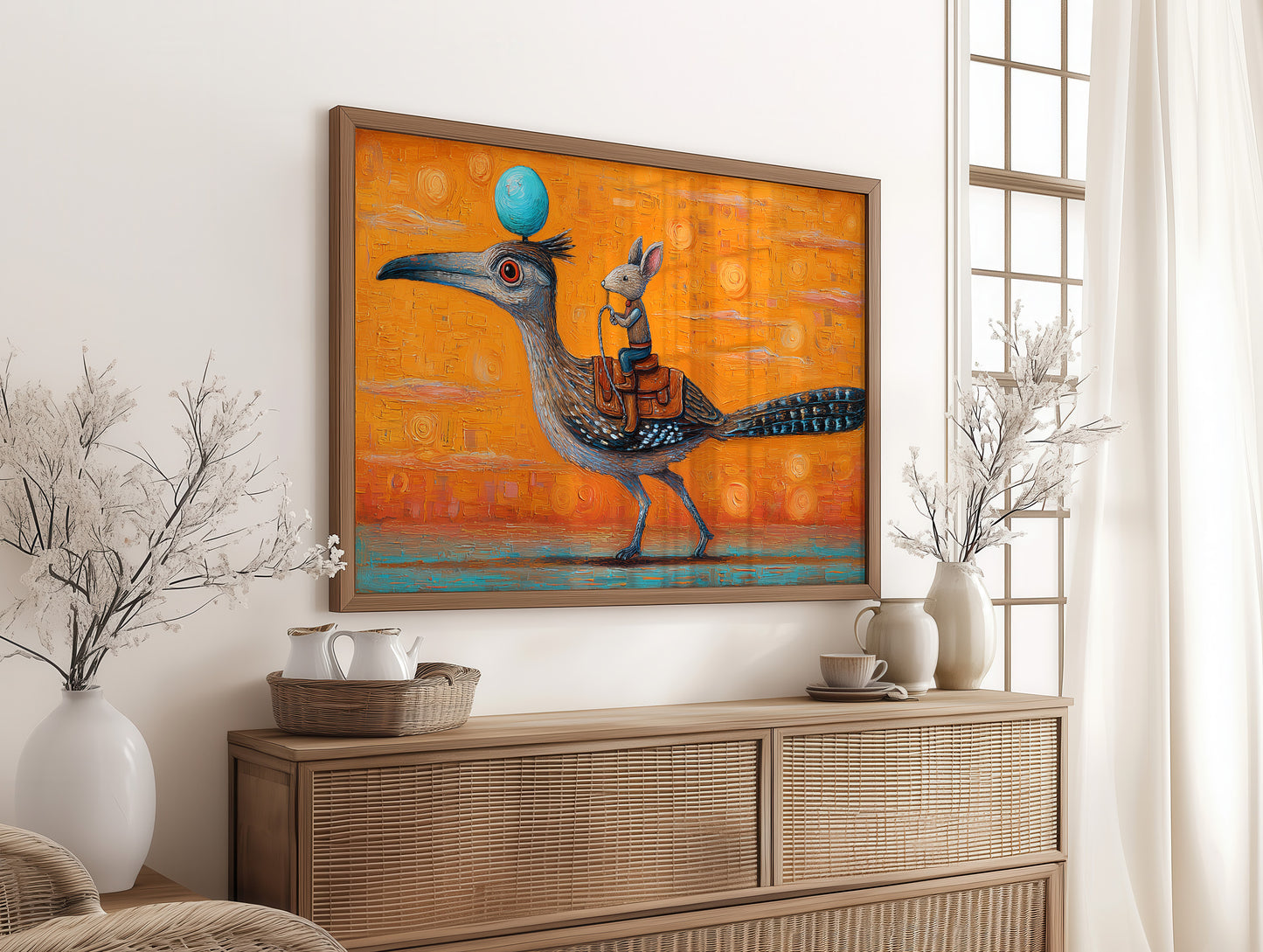 Jackrabbit Rides the Desert Wind