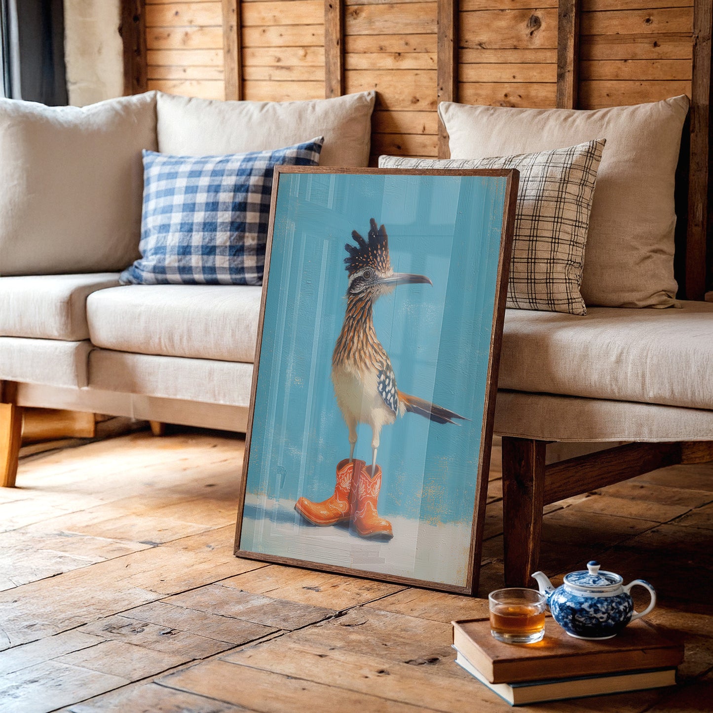 Desert Dash In Cowboy Boots