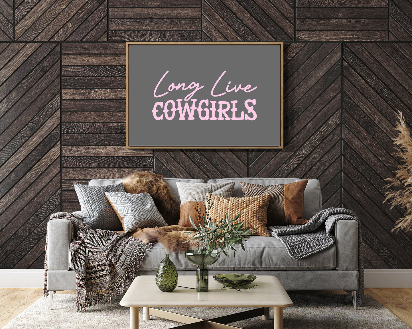 Long Live Cowgirls Western Wall Art