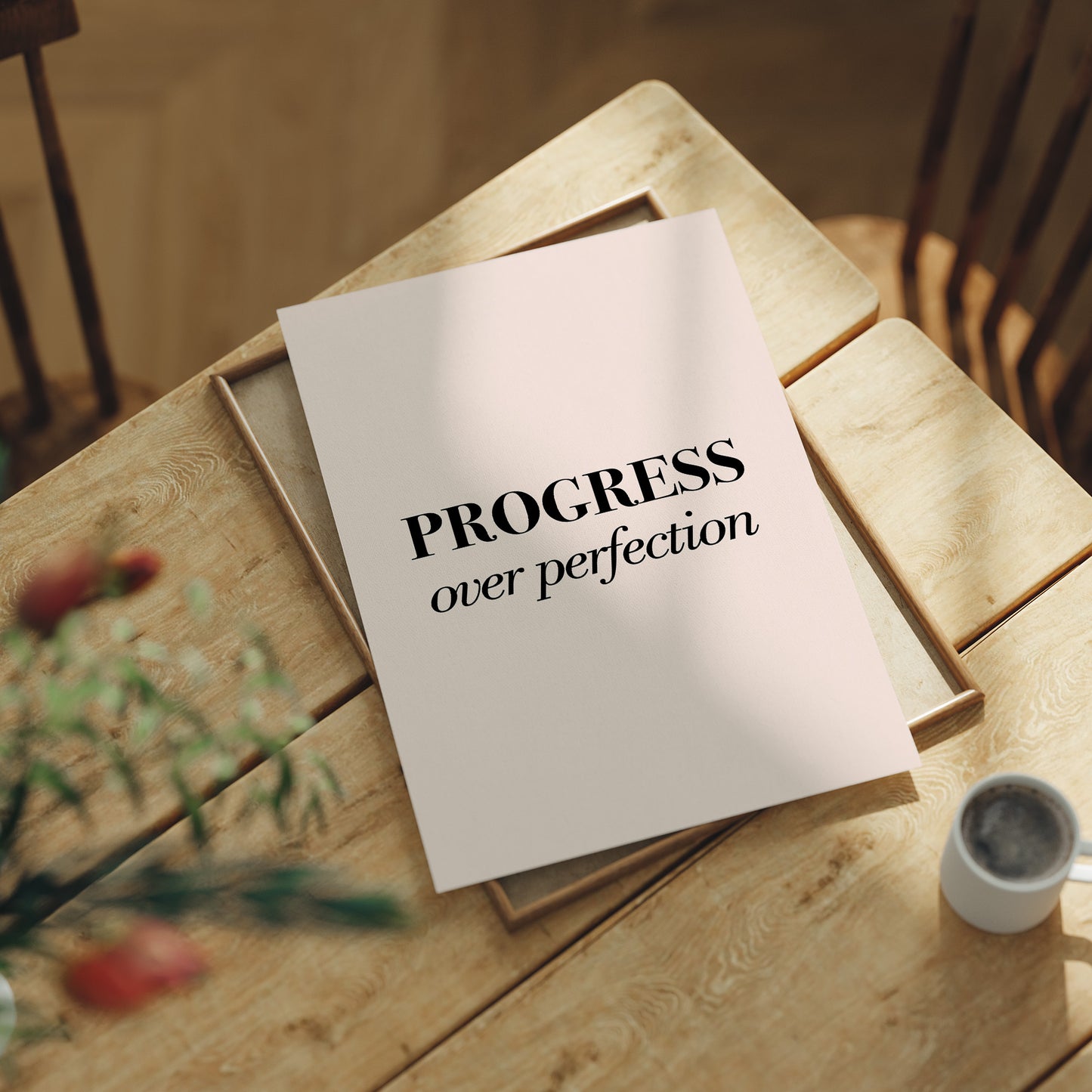 Progress Over Perfection