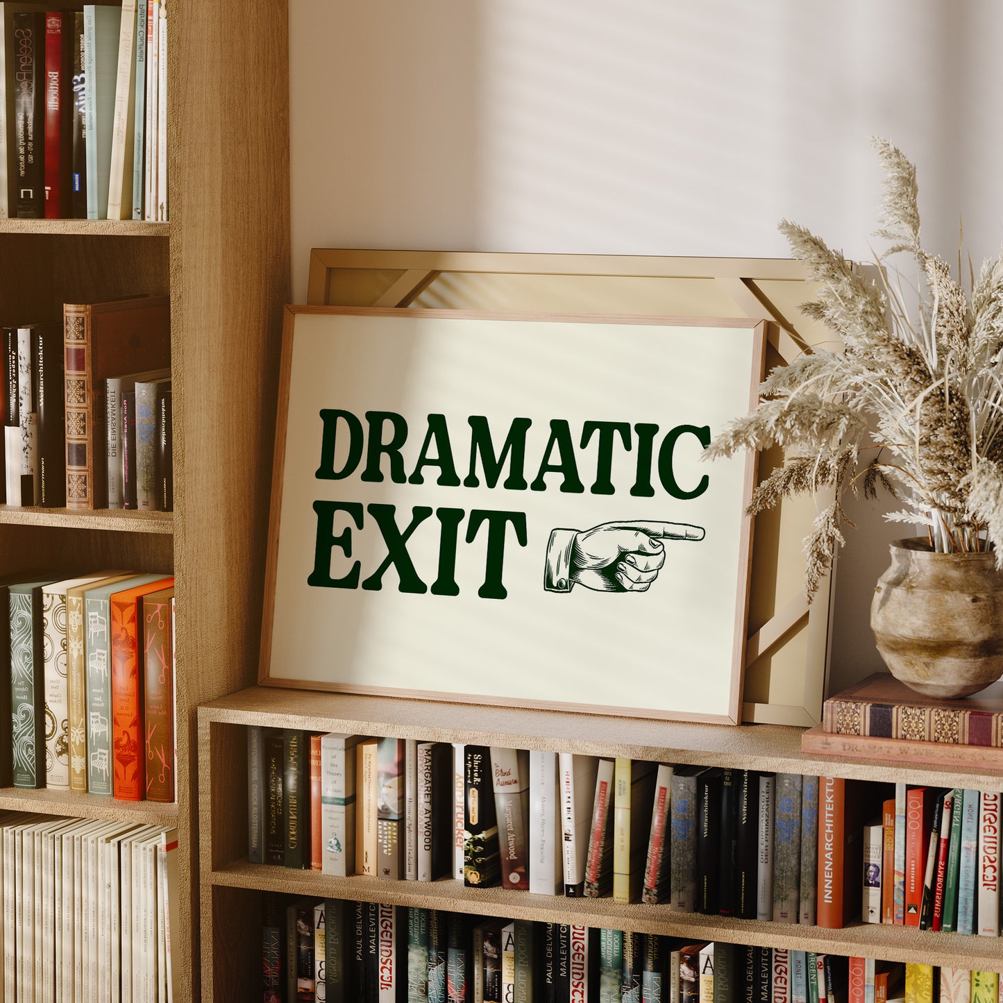 Dramatic Exit Only