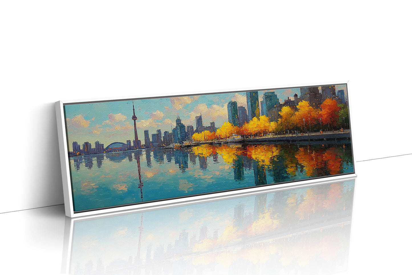 Toronto Skyline Autumn Waterfront