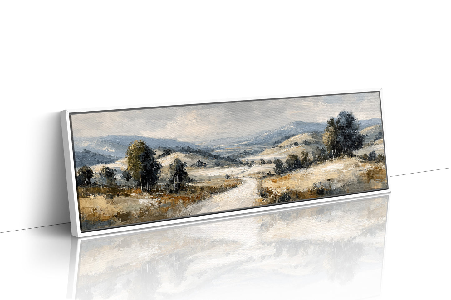 Soft Countryside Valley Landscape