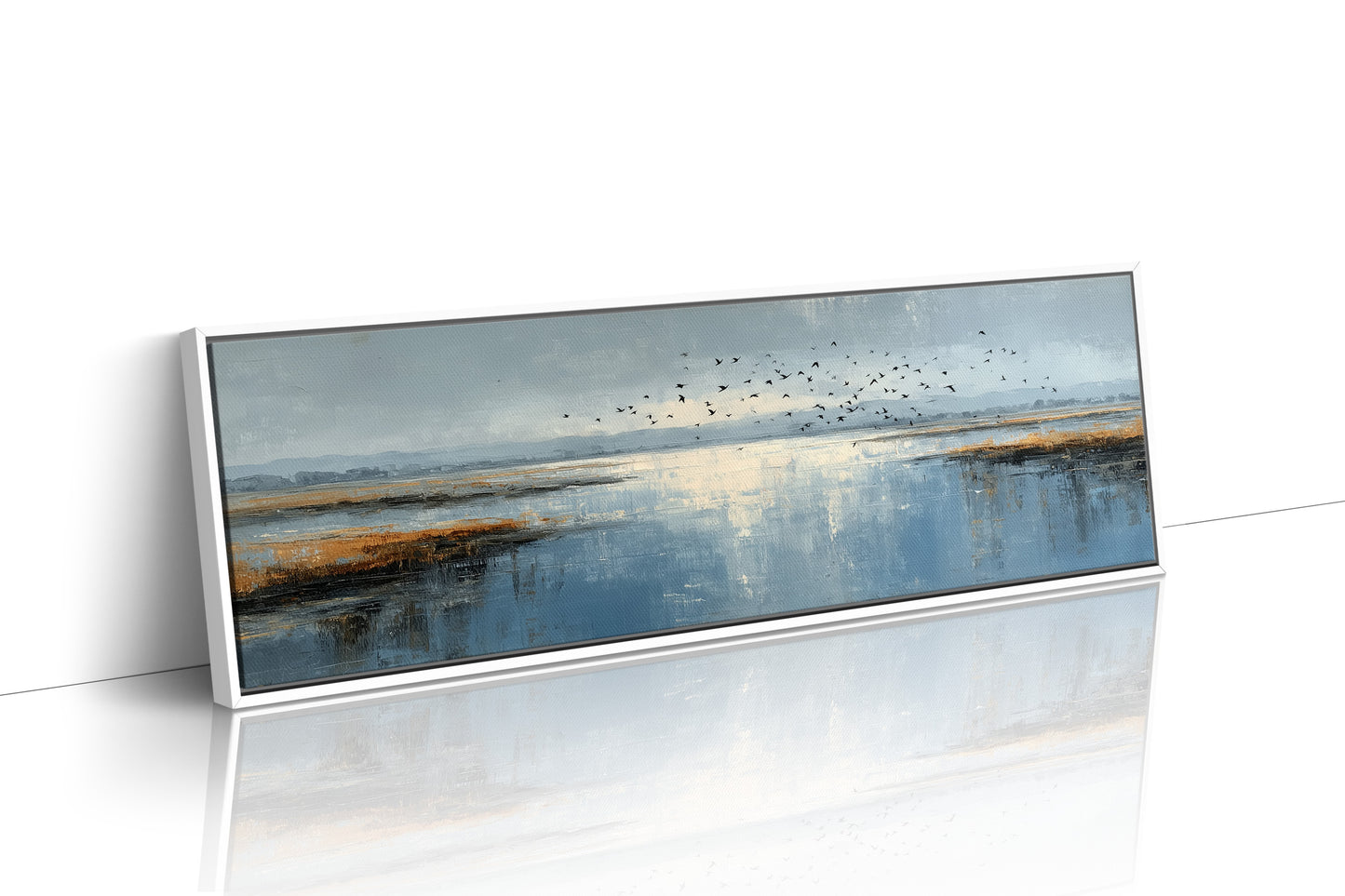 Coastal Marsh Birds Landscape Wall Art